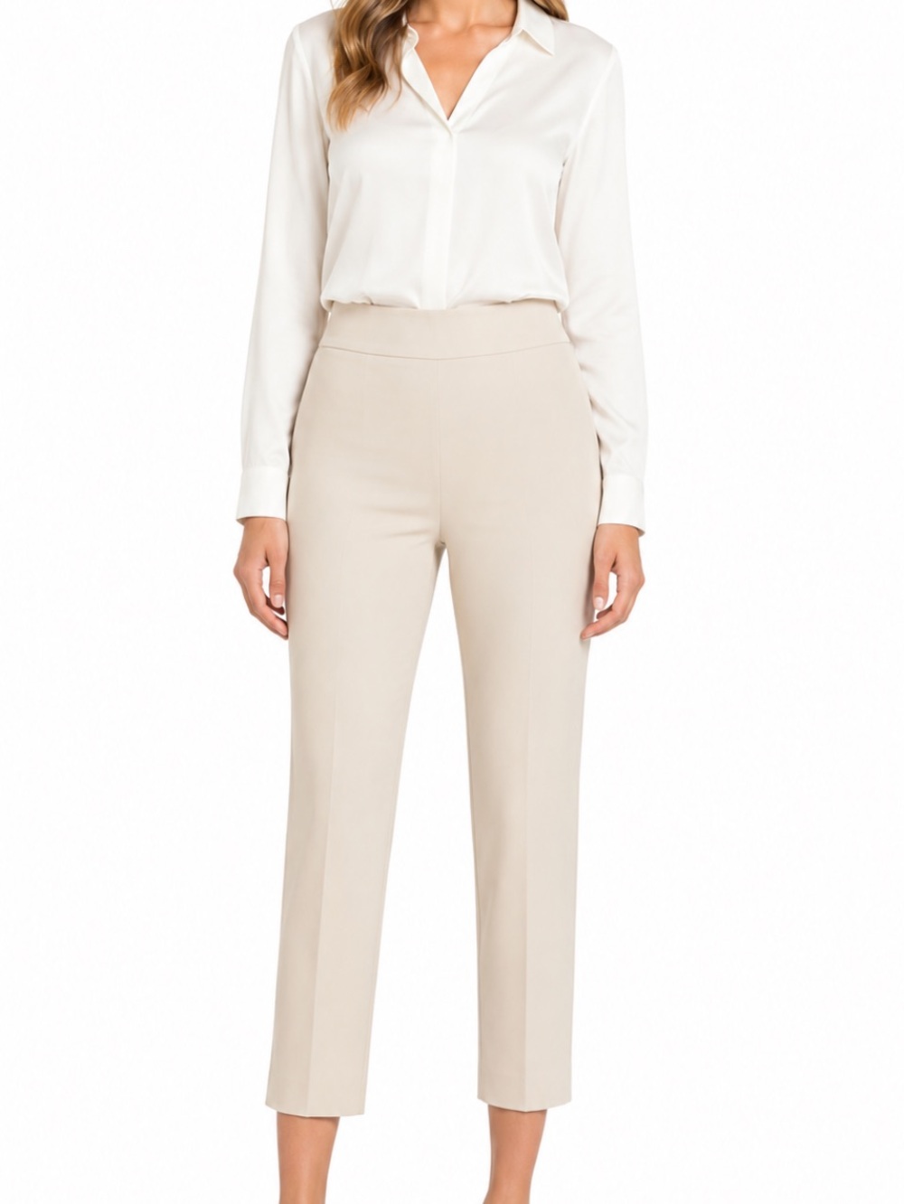 TALBOTS Heritage Tan Chinos with Rear Welt Pockets size 8 NWOT